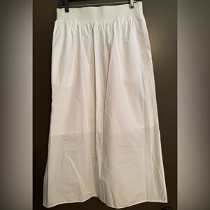 NWT COS Classic White Maxi Skirt